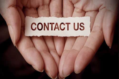 contact us